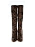 Assorted Brands 100% Leather Brown Boots Size 7 - photo 2