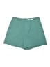 A New Day Chevron-herringbone Teal Shorts Size 6 - photo 1
