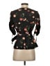 Primark Black 3/4 Sleeve Blouse Size 4 - photo 2