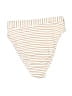 L Space Stripes Ivory Swimsuit Bottoms Size M - photo 2