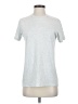 Assorted Brands Solid Silver Short Sleeve T-Shirt Size S - photo 1