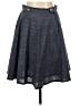 Silva Solid Gray Casual Skirt Size 10 - photo 1