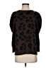 Crosby Animal Print Brown Pullover Sweater Size S - photo 1