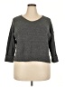 Unbranded 100% Polyester Gray Pullover Sweater Size 2X - photo 1