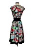 Assorted Brands Print Black Cocktail Dress Size S (estimated) - photo 2