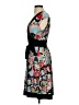 Assorted Brands Print Black Cocktail Dress Size S (estimated) - photo 5