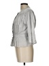 MIMI PROBER Gray 3/4 Sleeve Blouse Size 10 - photo 5