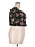 Torrid 100% Rayon Black Short Sleeve Blouse Size 2X Plus (2) - photo 4