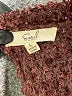 Easel Tweed Burgundy Pullover Sweater Size L - photo 7