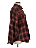 Blooming Jelly Plaid Red Long Sleeve Button-Down Shirt Size L - photo 4
