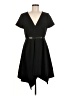 Unbranded Solid Black Casual Dress Size L (estimated) - photo 1