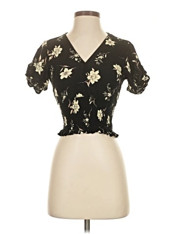 Paper Crane Short Sleeve Blouse (view 1)