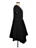 Unbranded Solid Black Casual Dress Size L (estimated) - photo 4