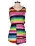 Show Me Your Mumu Stripes Multi Color Pink Romper Size XS - photo 1