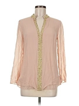 Tory Burch Long Sleeve Silk Top
