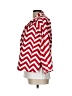 Vitamin 100% Cotton Chevron-herringbone Red Blazer Size L - photo 5