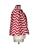 Vitamin 100% Cotton Chevron-herringbone Red Blazer Size L - photo 4