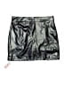 Assorted Brands Black Faux Leather Skirt Size L - photo 1