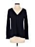 ADAY Black Long Sleeve Blouse Size S - photo 1