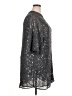 River Island 100% Polyester Silver Cocktail Dress Size 18 - photo 4