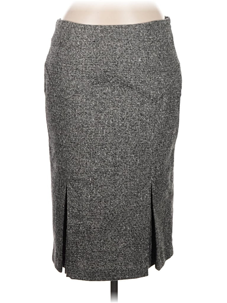 Pre-owned Moda International Formal Skirt In Gray