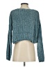 LA Hearts 100% Polyester Metallic Teal Pullover Sweater Size XS - photo 2