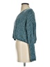 LA Hearts 100% Polyester Metallic Teal Pullover Sweater Size XS - photo 5