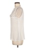 Gil Santucci Ivory White Sleeveless Blouse Size EU (IT) 42 / US 6 - photo 5