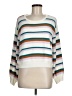 L Space 100% Nylon Stripes White Pullover Sweater Size M - photo 1