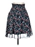 CAbi 100% Polyester Floral Blue Casual Skirt Size XS - photo 1