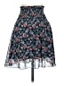 CAbi 100% Polyester Floral Blue Casual Skirt Size XS - photo 2