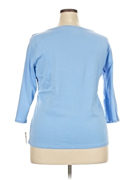 Talbots 3/4 Sleeve T-Shirt (view 2)