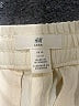 H&M L.O.G.G. 100% Polyester Ivory Casual Pants Size 10 - photo 7