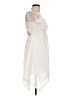 No Boundaries 100% Polyester Ivory Cocktail Dress Size L - photo 4