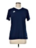 Adidas 100% Polyester Blue Active T-Shirt Size M - photo 1