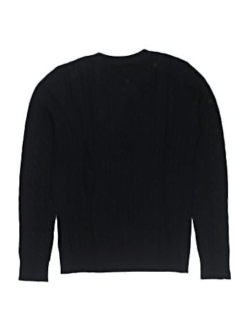 Aqua Cashmere Pullover Sweater (view 2)