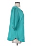 Pomelo 100% Polyester Teal 3/4 Sleeve Blouse Size S - photo 4