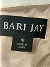 Bari Jay 100% Polyester Black Cocktail Dress Size 16 - photo 4