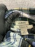 L.L.Bean 100% Cotton Plaid Blue Long Sleeve Button-Down Shirt Size S (petite) - photo 7