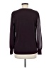 Calvin Klein Burgundy Long Sleeve Blouse Size M - photo 2