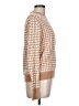 Ann Taylor Factory 100% Cotton Houndstooth Tan Pullover Sweater Size L - photo 4