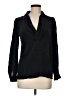 Tegan Solid Black Long Sleeve Blouse Size 6 - photo 1