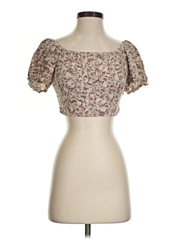 Paper Crane Short Sleeve Blouse (view 1)