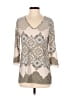 Sunny Leigh Tan 3/4 Sleeve Blouse Size S (petite) - photo 1