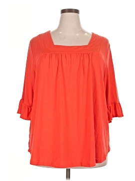 Unbranded 3/4 Sleeve T-Shirt (view 1)