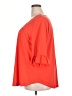 Unbranded Solid Orange 3/4 Sleeve T-Shirt Size 2X - photo 5