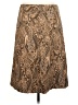 Express Design Studio Paisley Brown Casual Skirt Size 8 - photo 2