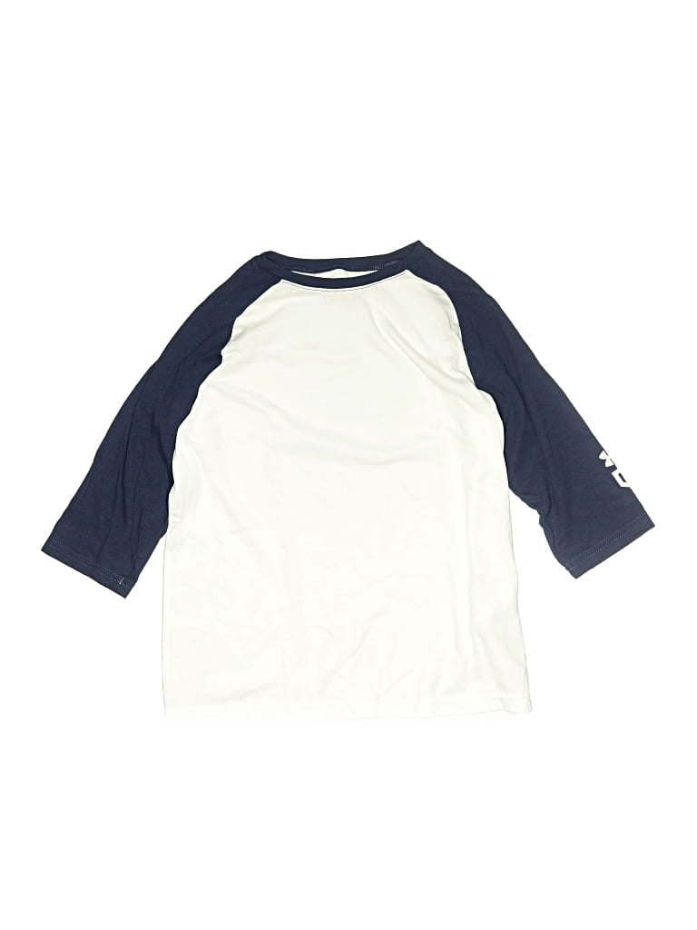 Pre-owned Under Armour Kids' 3/4 Sleeve T-shirt In Ivory