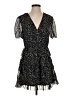 ALLSAINTS 100% Polyester Stars Black Cocktail Dress Size 4 - photo 1