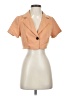 Shein Orange Short Sleeve Blouse Size 4 - photo 1